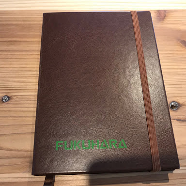 クラシカルノート（ブラウン） - ノベルティ本舗