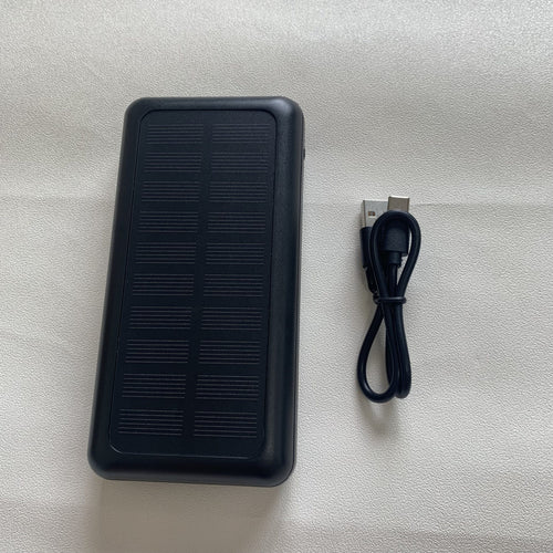 【防災用品】ソーラーモバイルバッテリー20000mAh - ノベルティ本舗