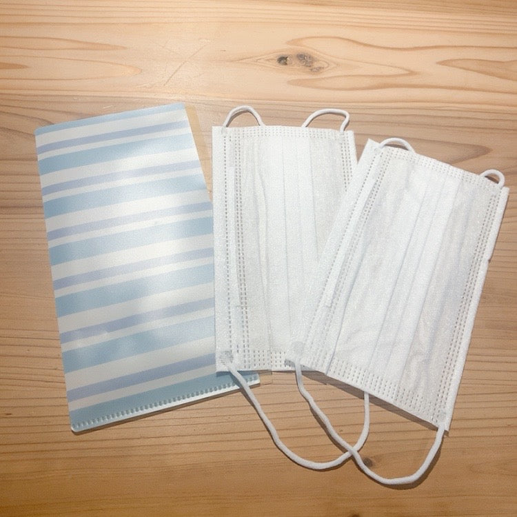 抗菌マスクケース(マスク２枚付)　 - ノベルティ本舗