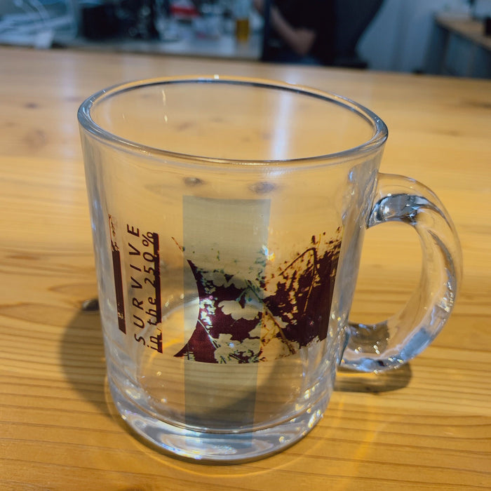 昇華転写対応グラスマグ(300ml)クリア - ノベルティ本舗