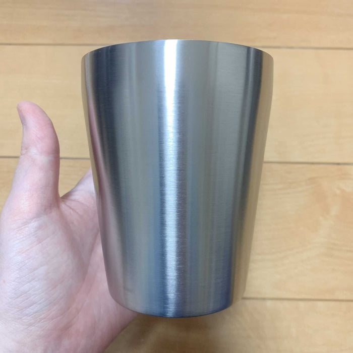 ステンレスタンブラー(330ml)(シルバー) - ノベルティ本舗