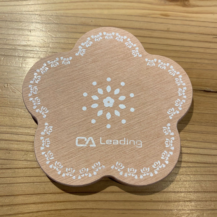 超吸水　珪藻土コースター - ノベルティ本舗