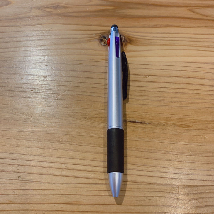 タッチペン付3色ボールペン - ノベルティ本舗