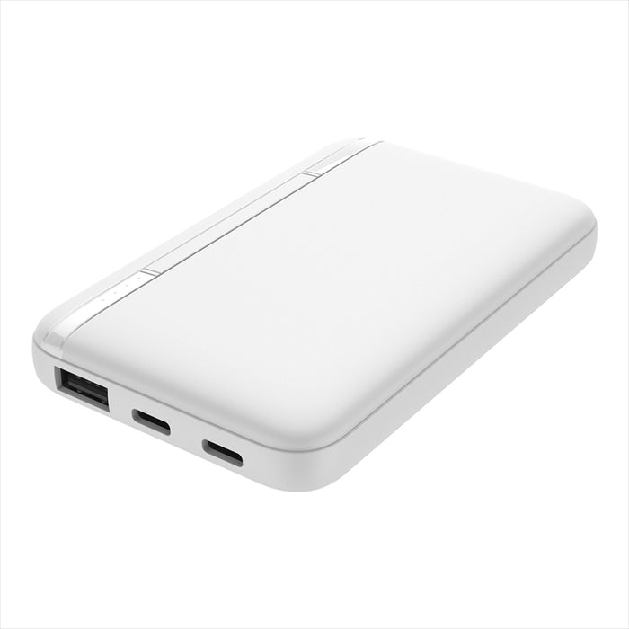 リン酸鉄モバイルバッテリー5000mAh ホワイト