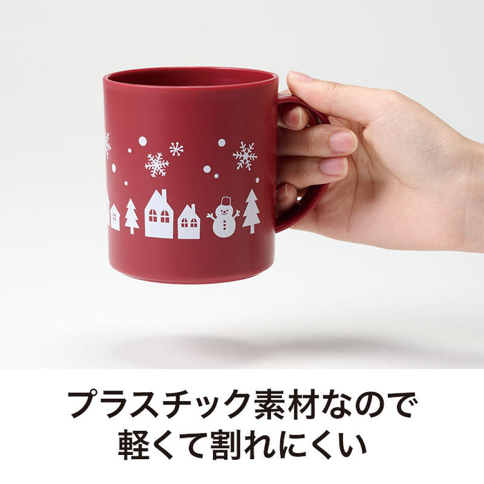 ウインター プラスチックマグコップ 340ml