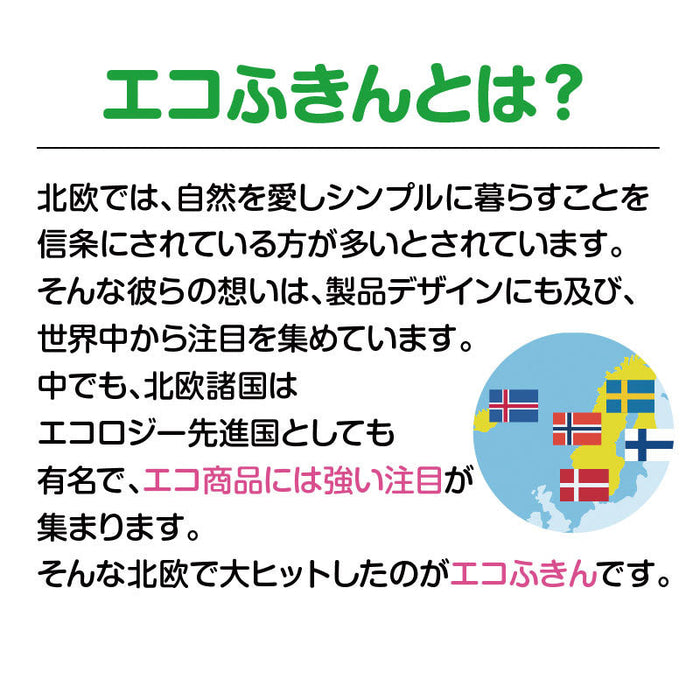 カラモ 超吸水！ecoふきん
