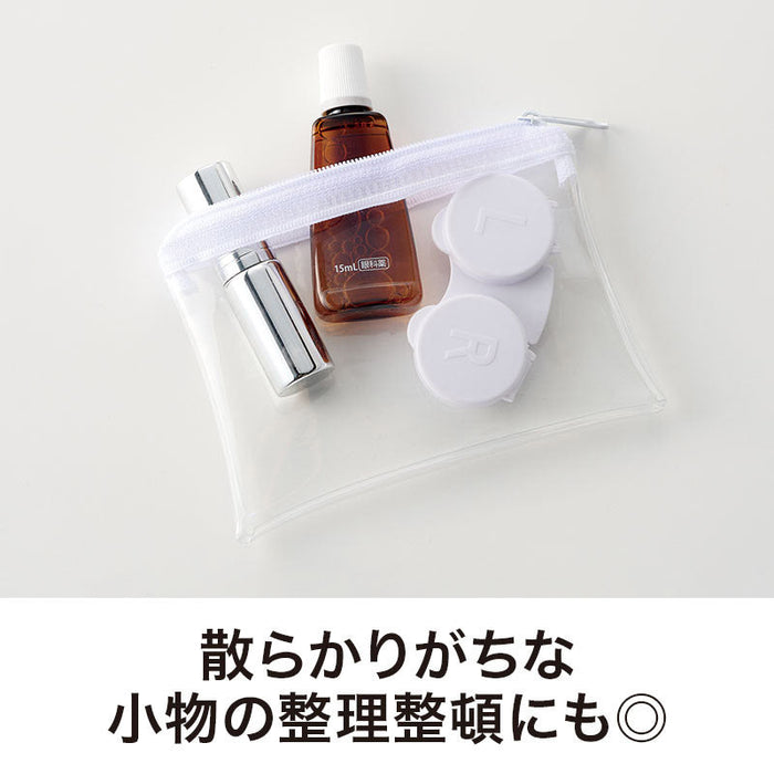 カラモ ミニウォレットポーチ ホワイト