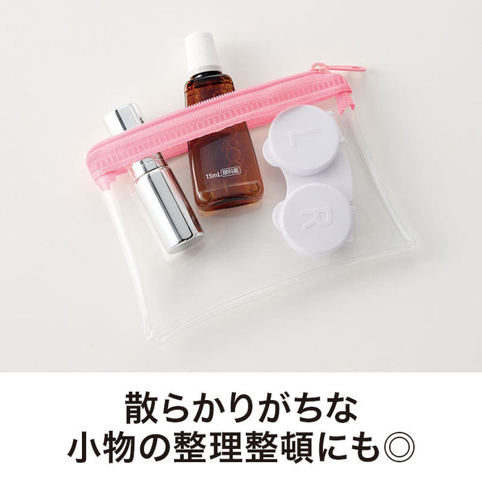 カラモ ミニウォレットポーチ ピンク