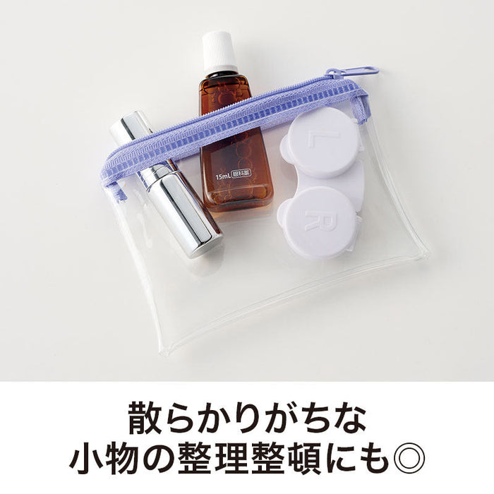 カラモ ミニウォレットポーチ パープル