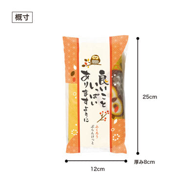 良いこといっぱいありますように ふくろうブランケット