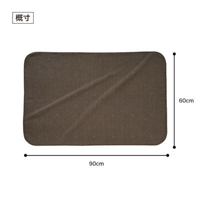 リライブ 100％再生PET ロンバスブランケット