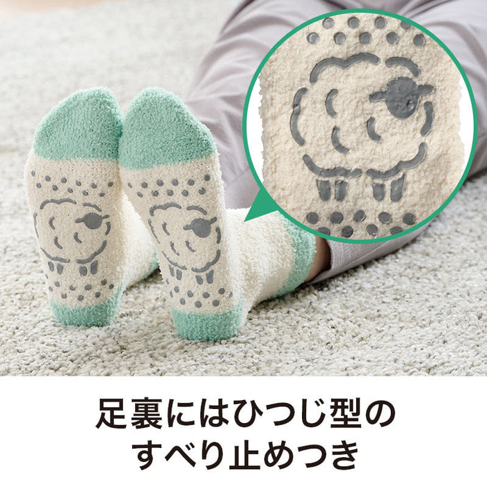 ひつじさん もこもこソックス