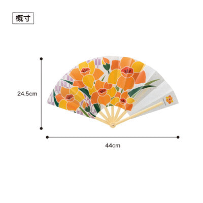 はなわらい 防滴扇子 - ノベルティ本舗