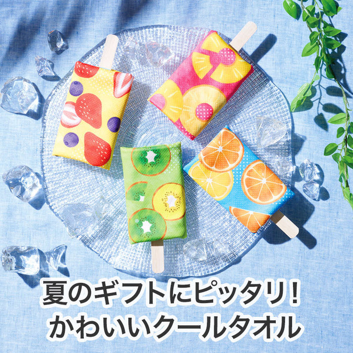 熱中症対策 アイスキャンディみたいなクールタオル