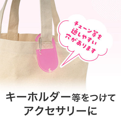 カラモ アクリルカラビナ ピンク