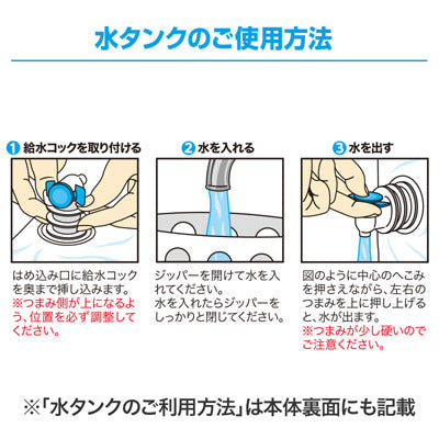 わんわん！レスキュー隊長のコック付き給水タンク 3L