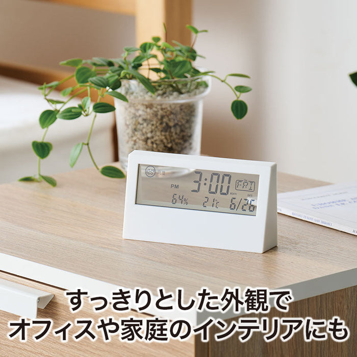 カラモ 6wayデジタルクロック（クリアディスプレイ）