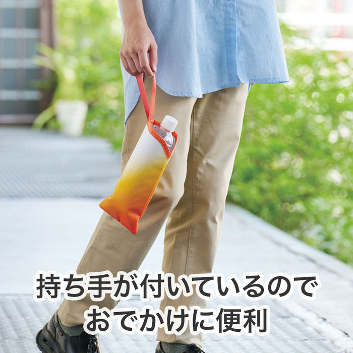 カラモ 保冷ペットボトルポーチ オレンジ