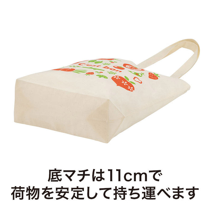 ラコルト マチありコットンバッグ