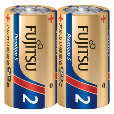 FDK単２形 アルカリ乾電池 ２Ｐタンカンデンチ