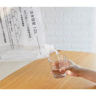水タンクにもなる水のう袋(7枚入)ミズミズフクロマイニュウ