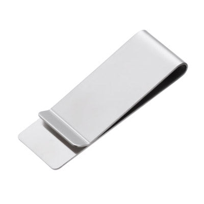 ステンレスマネークリップ(シルバー) — 販促品ならノベルティ本舗