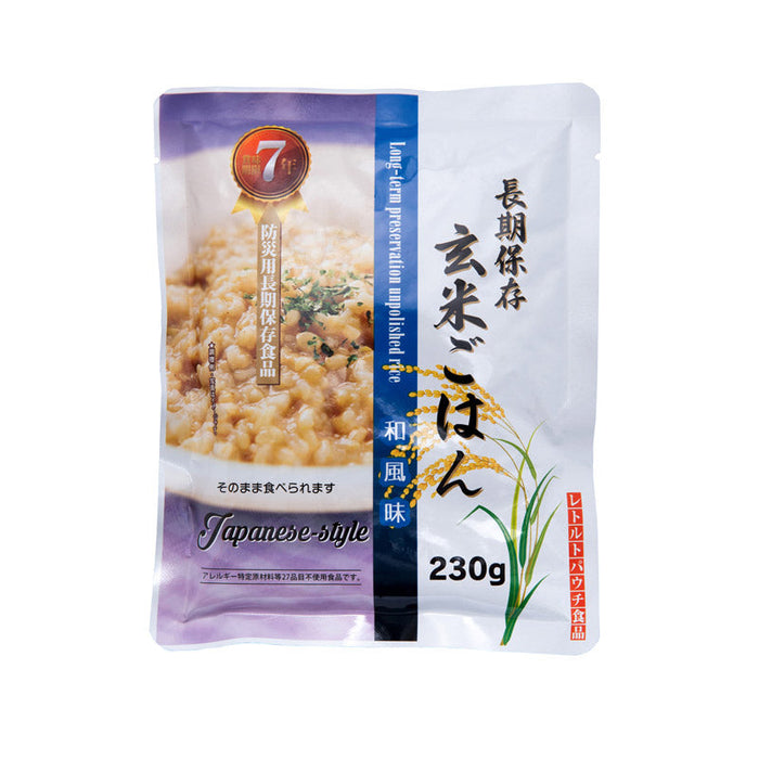 長期保存玄米ごはん　和風味ゲンマイワフウアジ