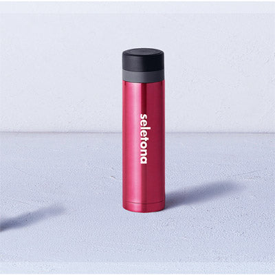 セルトナ・ストッパー付き真空ステンレスボトル（ホワイト）