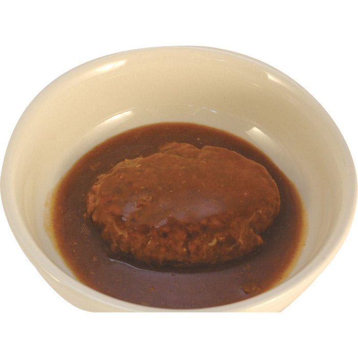 UAA食品　美味しい防災食　ハンバーグ煮込みショクヒンオイボウサイショクニコ