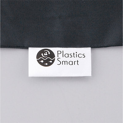 リフェロ・再生PETマチ広エコバッグ（ブラック）