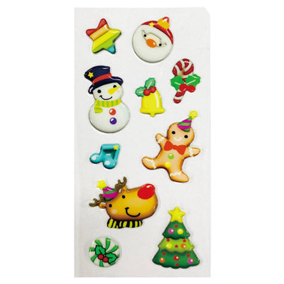 Ｗｉｔｈサンタ　ぷっくりミニシール１枚