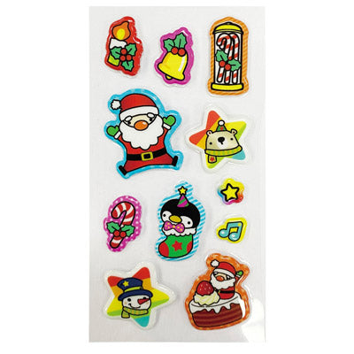 Ｗｉｔｈサンタ　ぷっくりミニシール１枚