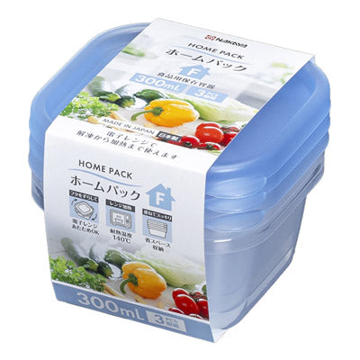 ホームパック３００ｍｌ３個組（ブルー）