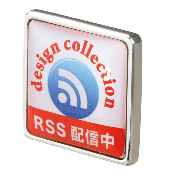 エポキシ樹脂バッジＰＭ－５（角型）