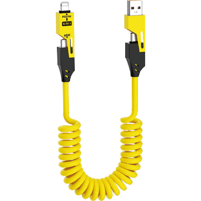 ４ｉｎ１　スプリング充電ケーブル１個