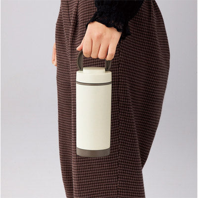 スフィア・バンブーファイバー二重構造マグボトル（アイボリー）