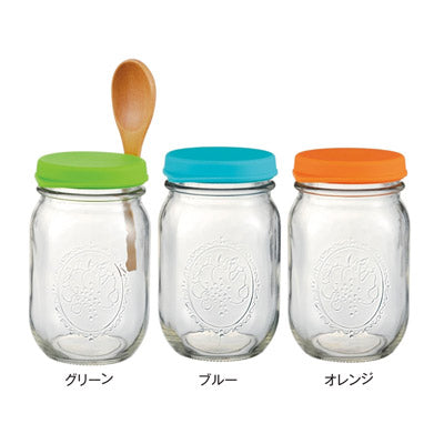 スプーン付きキャップジャー１個