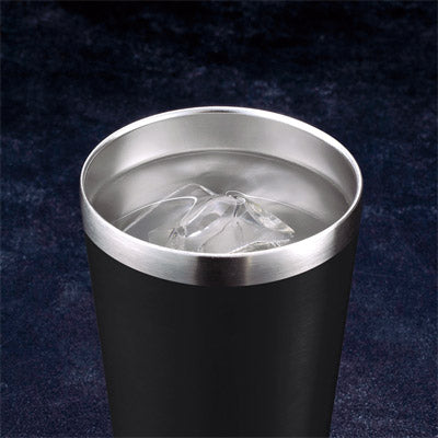 真空二重構造ステンレスタンブラー（ブラック）