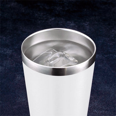 真空二重構造ステンレスタンブラー（ホワイト）