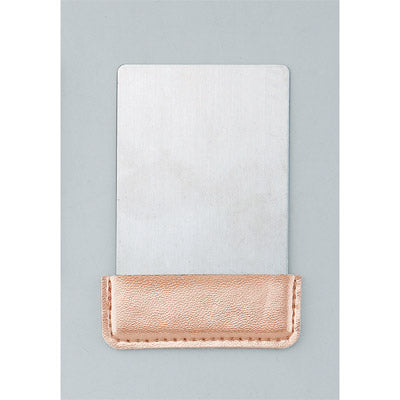 スリムプレートミラー（ピンクゴールド）