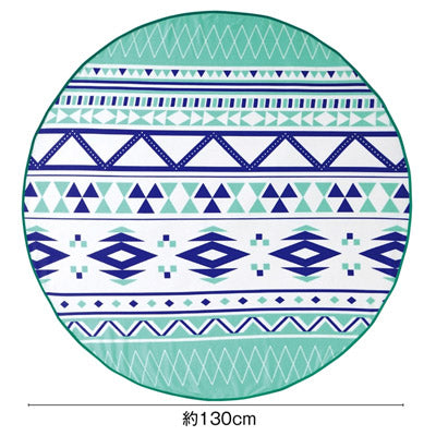 ネイティブ柄　サークルタオル