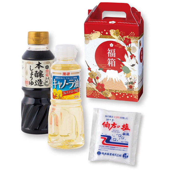 開運福箱　調味料３点セット