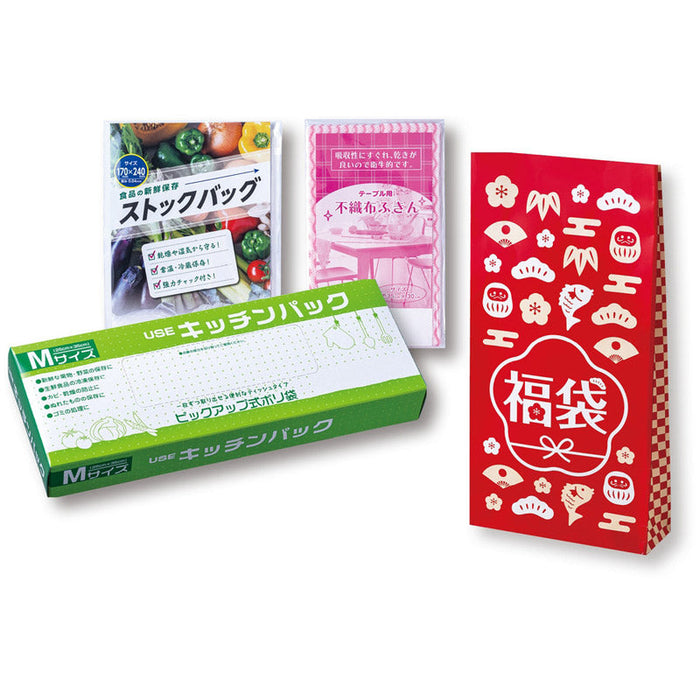 紅白キッチン便利グッズ福袋３点セット