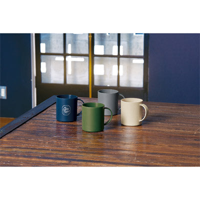 バンブーファイバー配合マグカップ（カーキ）