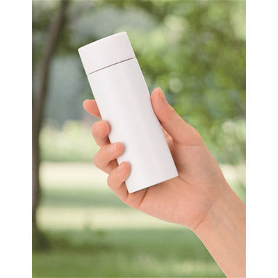 真空ステンレス　ポケットボトル（ホワイト）