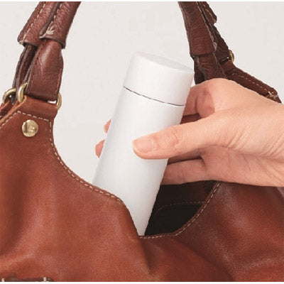 真空ステンレス　ポケットボトル（ホワイト）