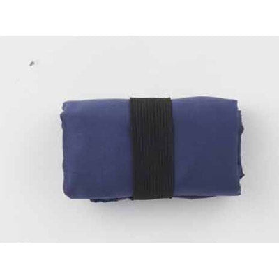 スエード風　コンビニエコバッグ（ネイビー）