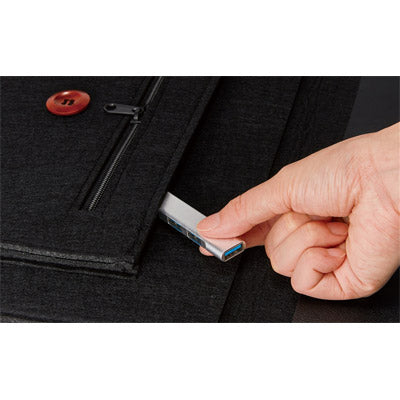 便利な４ｉｎ１ＵＳＢハブ