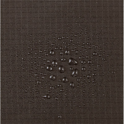 デイタフ・テントクロスポケット付きスマホショルダー（撥水加工）（ダークブラウン）