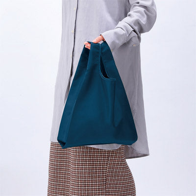 スペンザ・ソフト再生PETコンビニサイズエコバッグ（ネイビー）